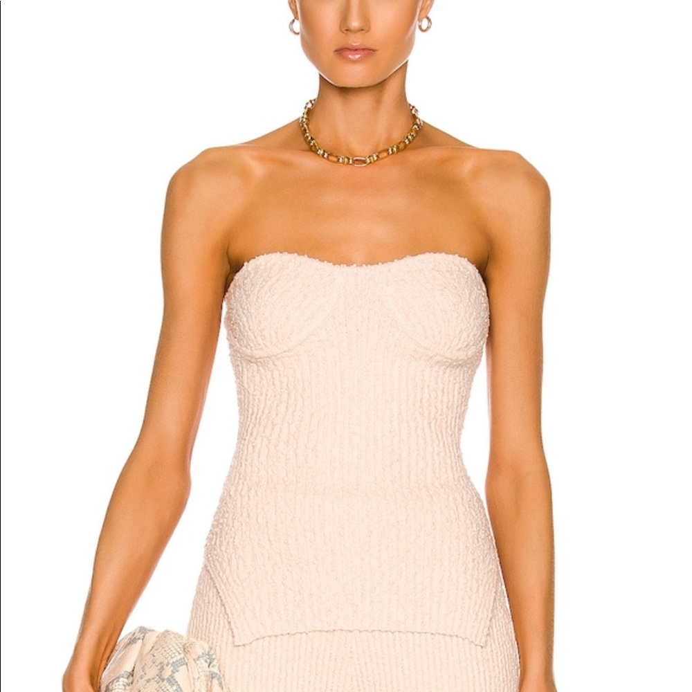 Helmut Lang Rib Bustier top